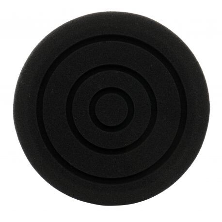 Leštiaca hubka 150 mm čierna KD3062