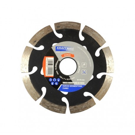 Diamantový segmentový kotúč na betón TURBO 125 mm KD926