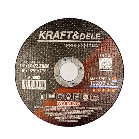 Rezný kotúč 125 x 1,0 x 22,23 mm KD1993