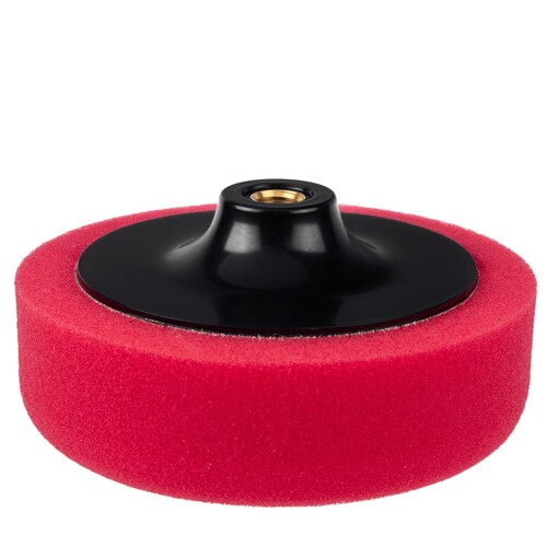 Leštiaca špongia 150 mm červená KD1593