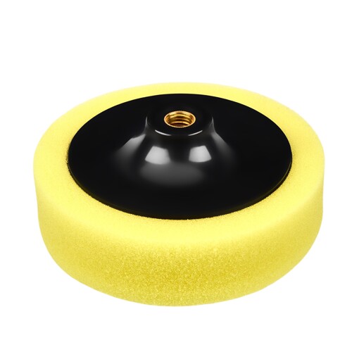 Leštiaca špongia 150 mm žltá KD1596