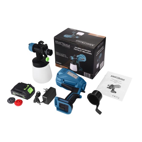 Akumulátorová striekacia pištoľ 21V 2000mAh KD5481