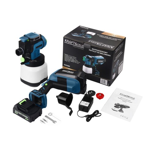 Akumulátorová striekacia pištoľ 21V 2500mAh KD5480