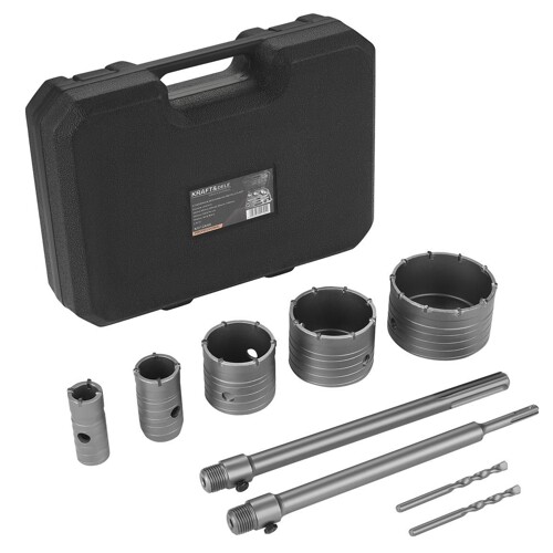 DIEROVÉ PÍLY DO BETÓNU S FRÉZOU NA MURIVO SDS MAX PLUS 30-100 mm KD12640