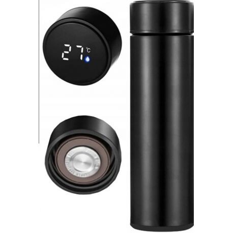 Kubek termiczny 500ml dotykowy LED KD4102