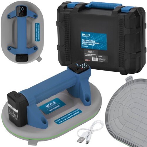 Nabíjateľná prísavka 240 mm 300 kg USB-C WDS2692