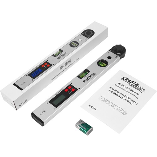 ELEKTRICKÝ UHLOMER S LCD VODOVACOU VODOVACOU VODOVACOU 400 MM KD3561