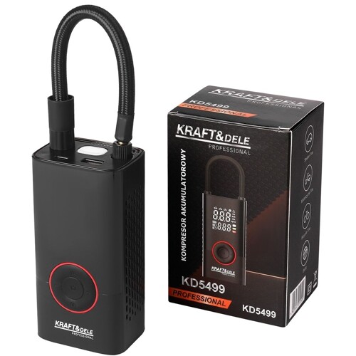 BATÉRIOVÝ KOMPRESOR + BATÉRKA 85W 4000mAh KD5499