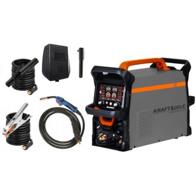 INVERTOROVÁ ZVÁRAČKA 255A MIG/FLUX/MMA/LIFT TIG/ALU KD3422