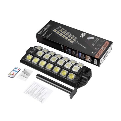 LED SOLÁRNA LAMPA S DIAĽKOVÝM OVLÁDANÍM KD3482