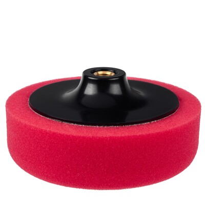 Leštiaca špongia 150 mm červená KD1593