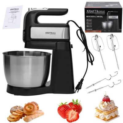 Ručný mixér s misou 1000W 4,5L KD4141