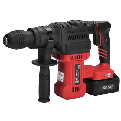 Akumulátorová vŕtačka s príklepom 21V 7,5J BEZUHLÍKOVÁ 2 x 4Ah KD3193