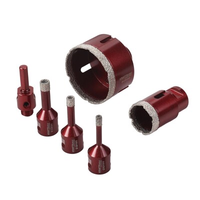 SADA DIAMANTOVÝCH DIEROVÝCH PÍL, 6-DIELNA, 6 – 68 mm KD5953