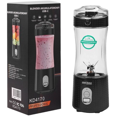 Mixér s batériou USB-C 380 ml / 2x3000 mAh KD4170