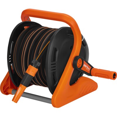 STOJAK Z WĘŻEM OGRODOWYM 20M+2M 1/2&quot KD2156