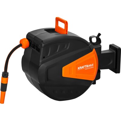 WĄŻ OGRODOWY ZWIJANY 25M+2M 1/2&quot KD2154