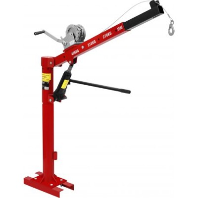 Żuraw HDS podnośnik z wciągarką 450KG KD12687