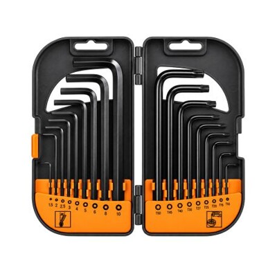 Zestaw kluczy TORX HEX 18el. KD12679