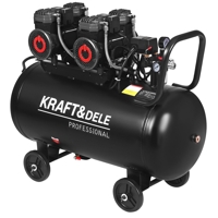 Bezolejový kompresor 100L 2x2200W KD4083