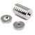 Neodynový magnet s otvorom 14x3mm 10 ks. KD11833